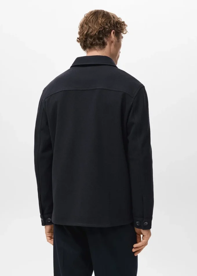 Surchemise en flanelle coupe classique