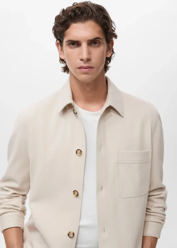 Surchemise en flanelle coupe classique Surchemise en flanelle coupe classique