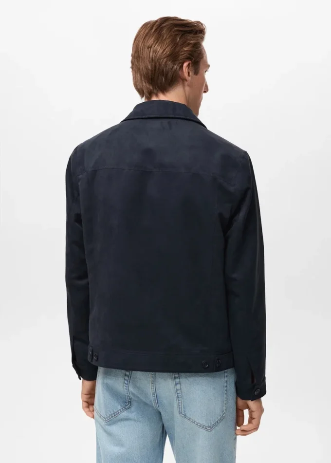 Surchemise en simili cuir suédé Surchemise en simili cuir suédé
