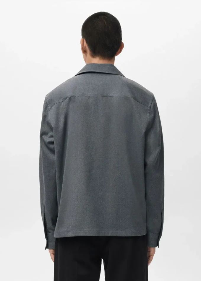 Surchemise fluide avec poches