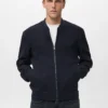 Sweat à capuche bomber avec fermeture à glissière