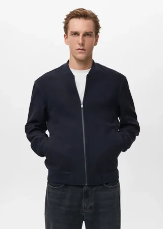 Sweat à capuche bomber avec fermeture à glissière