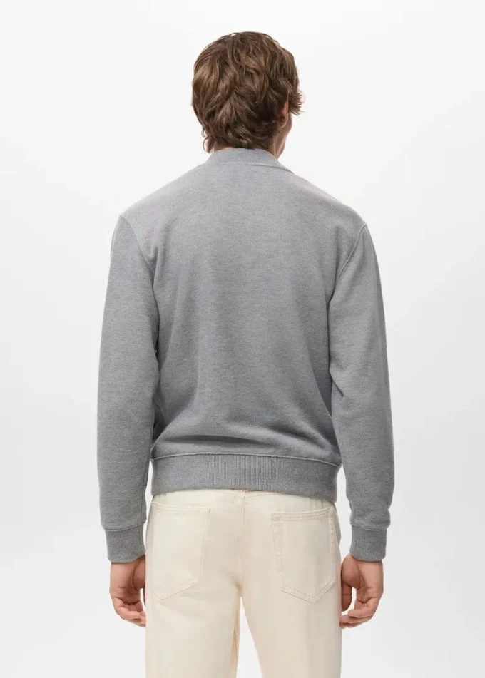 Sweat à capuche bomber avec fermeture à glissière