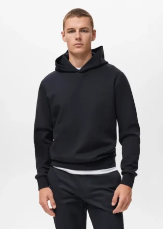Sweat à capuche coupe classique