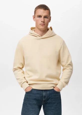 Sweat à capuche coupe classique