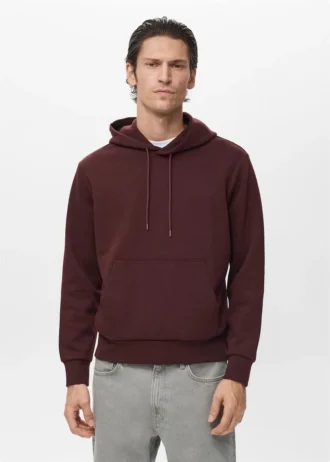Sweat à capuche coupe classique