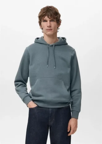Sweat à capuche coupe classique