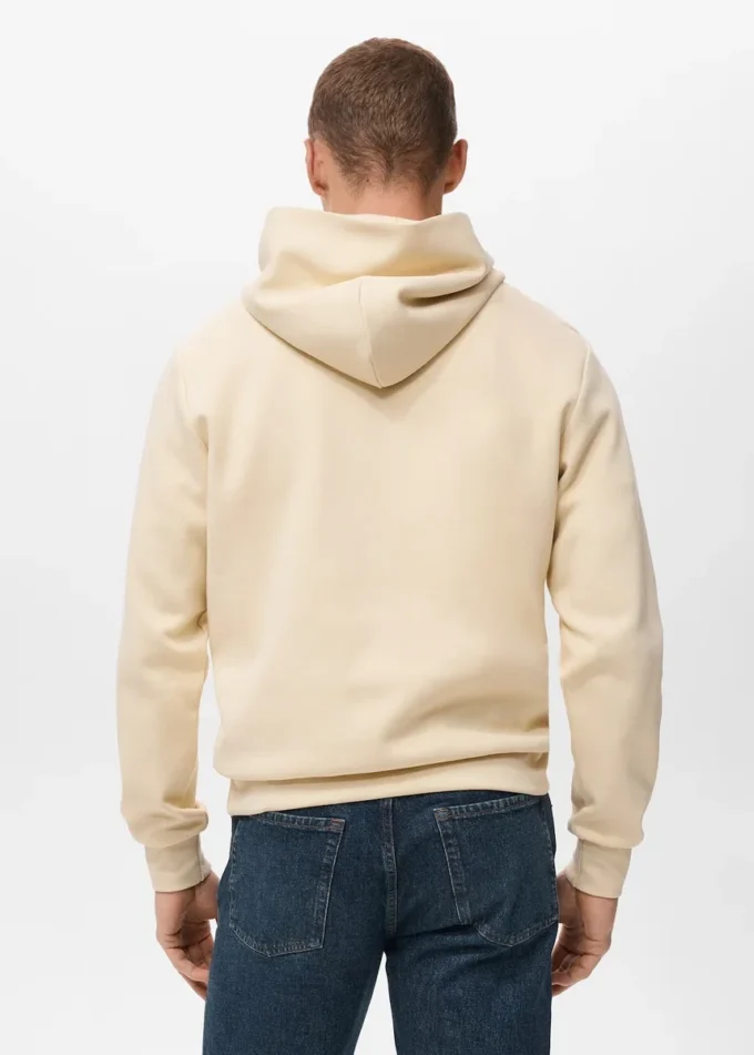 Sweat à capuche coupe classique