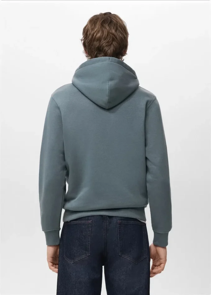 Sweat à capuche coupe classique