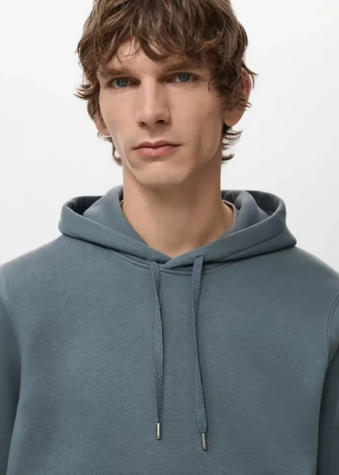 Sweat à capuche coupe classique