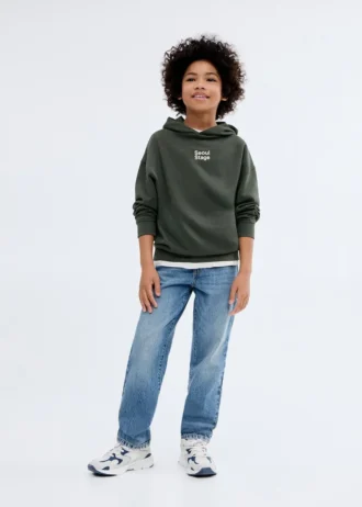 Sweat à capuche imprimé