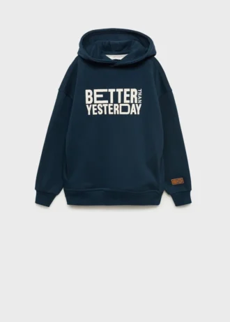 Sweat à capuche imprimé