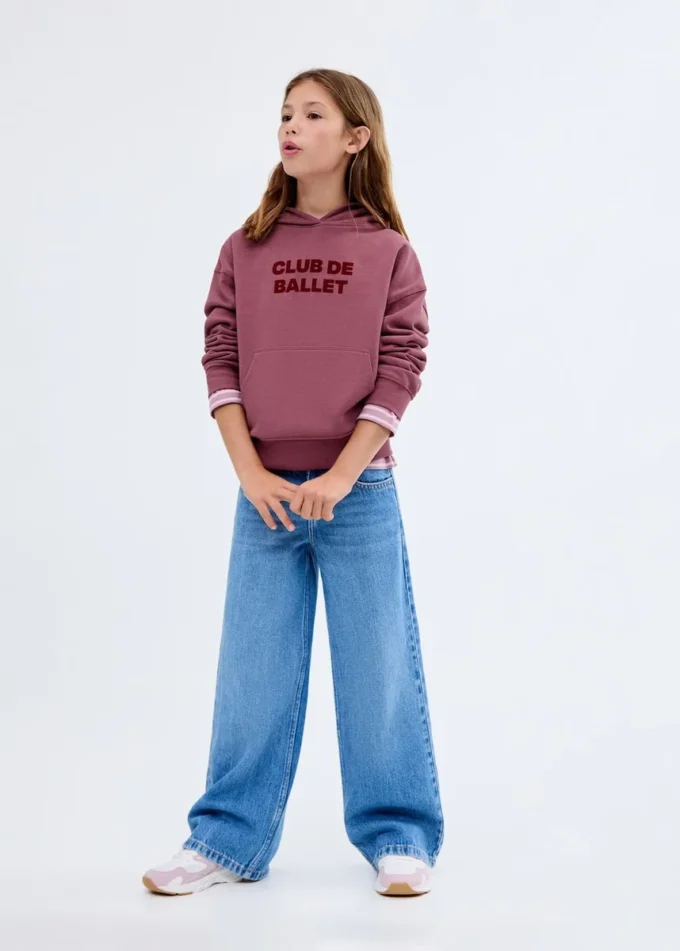 Sweat à capuche imprimé