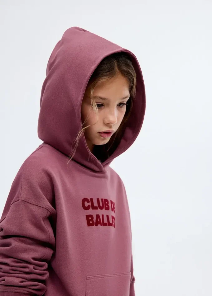 Sweat à capuche imprimé