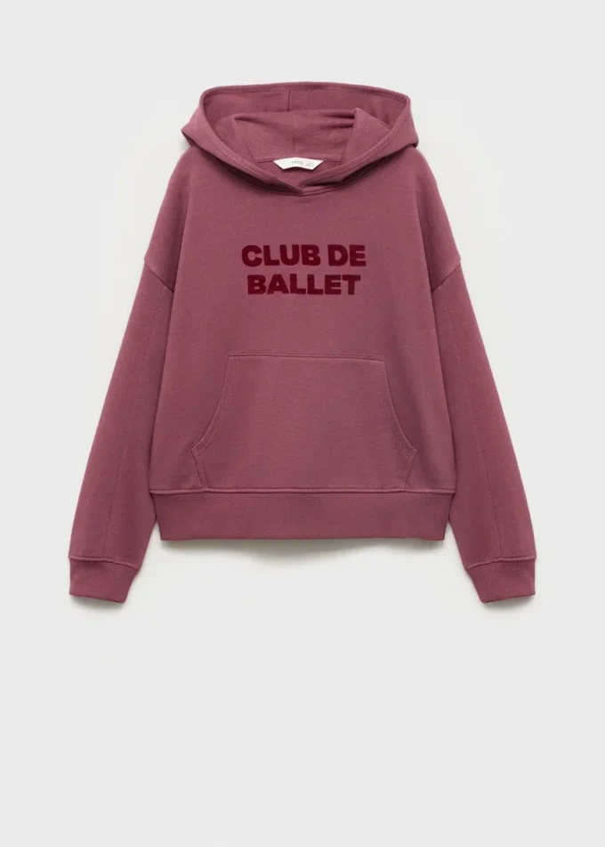 Sweat à capuche imprimé