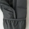 Sweat à capuche matelassé avec capuche en fourrure