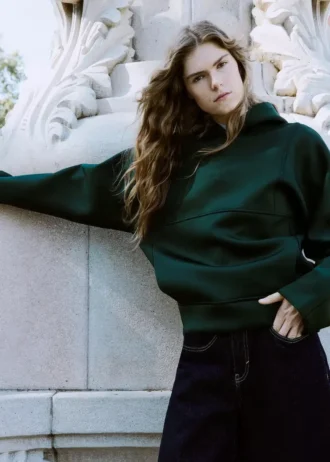 Sweat à capuche oversize