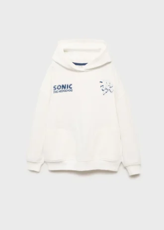 Sweat à capuche Sonic
