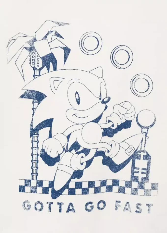 Sweat à capuche Sonic Sweat à capuche Sonic