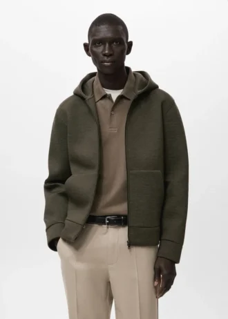Sweat à capuche zippé