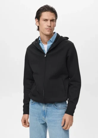 Sweat à capuche zippé