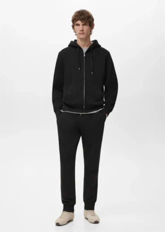 Sweat à capuche zippé