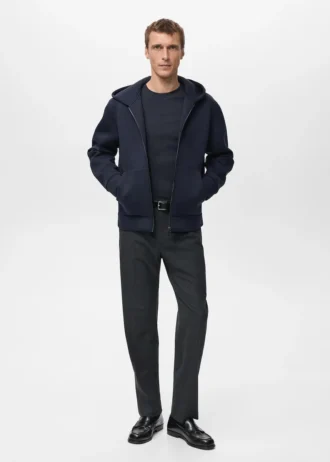 Sweat à capuche zippé