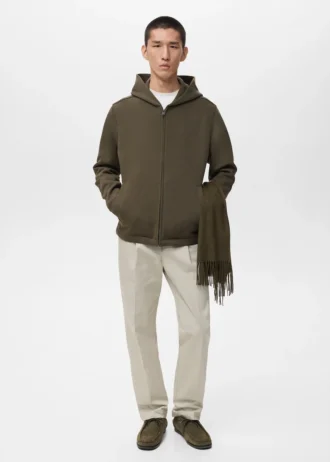 Sweat à capuche zippé