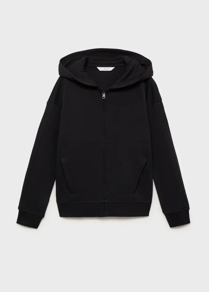 Sweat à capuche zippé