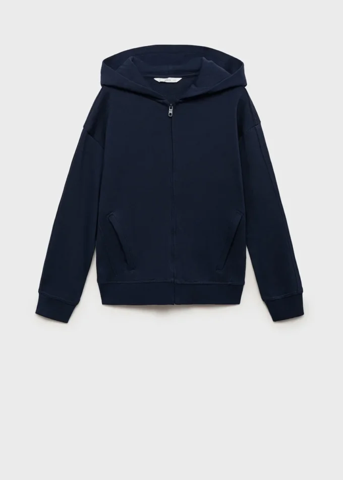 Sweat à capuche zippé