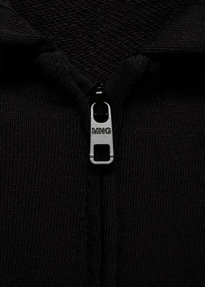 Sweat à capuche zippé