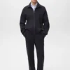 Sweat à capuche zippé coupe classique