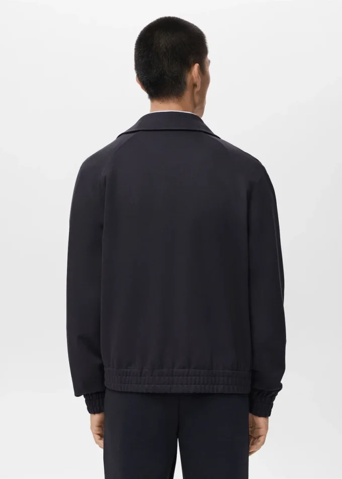 Sweat à capuche zippé coupe classique
