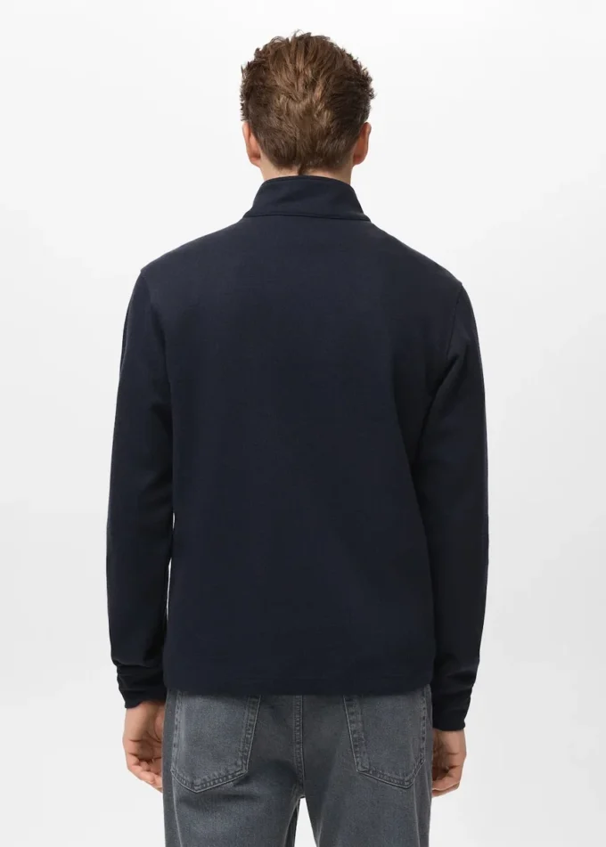 Sweat à capuche zippé coupe classique Sweat à capuche zippé coupe classique