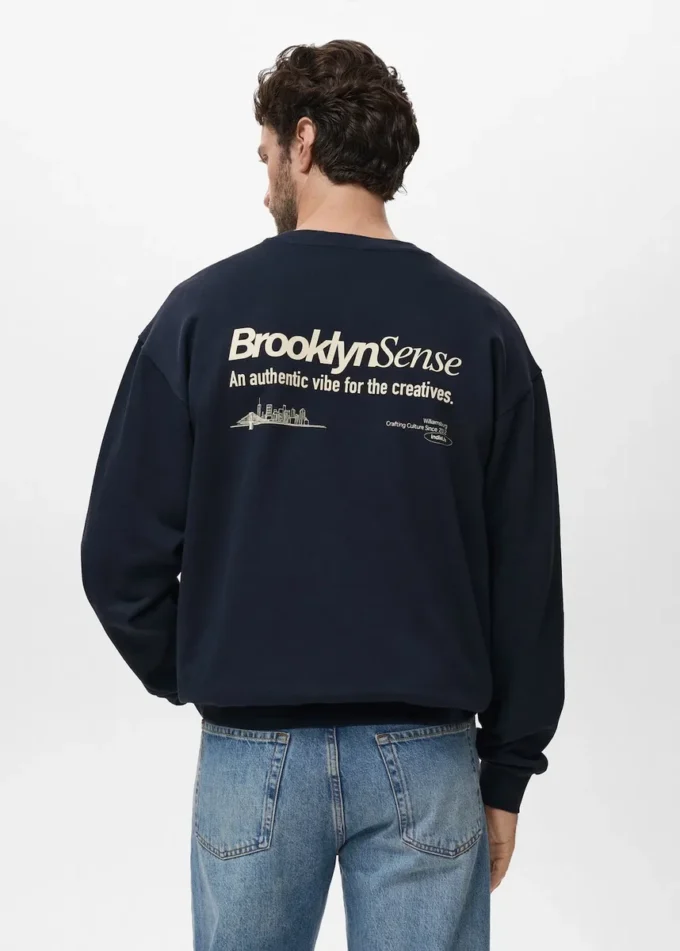 Sweat-shirt 100 % coton