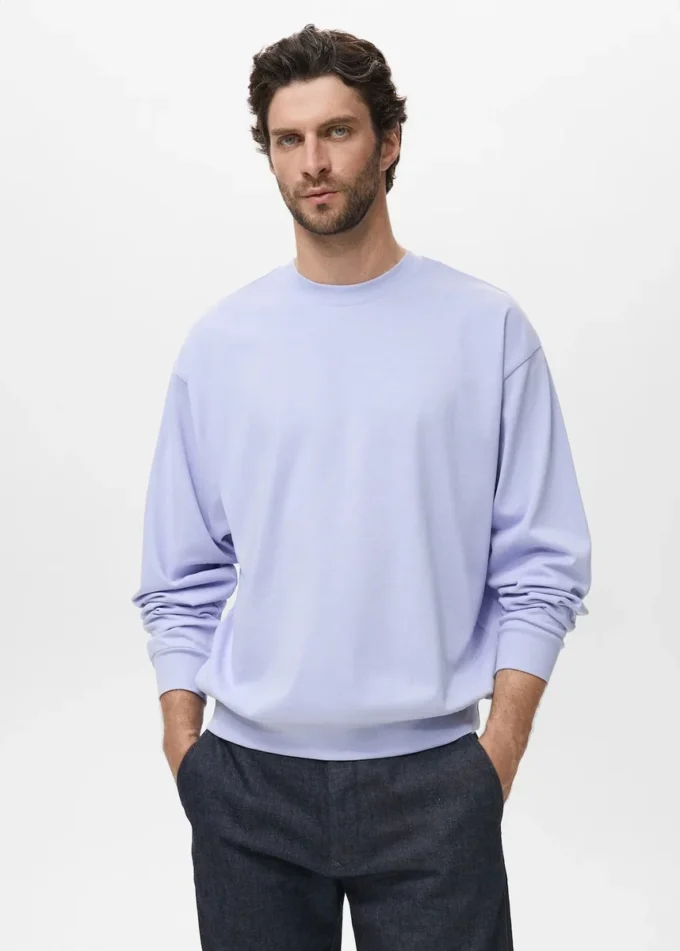 Sweat-shirt ample 100 % coton Sweat-shirt ample 100 % coton