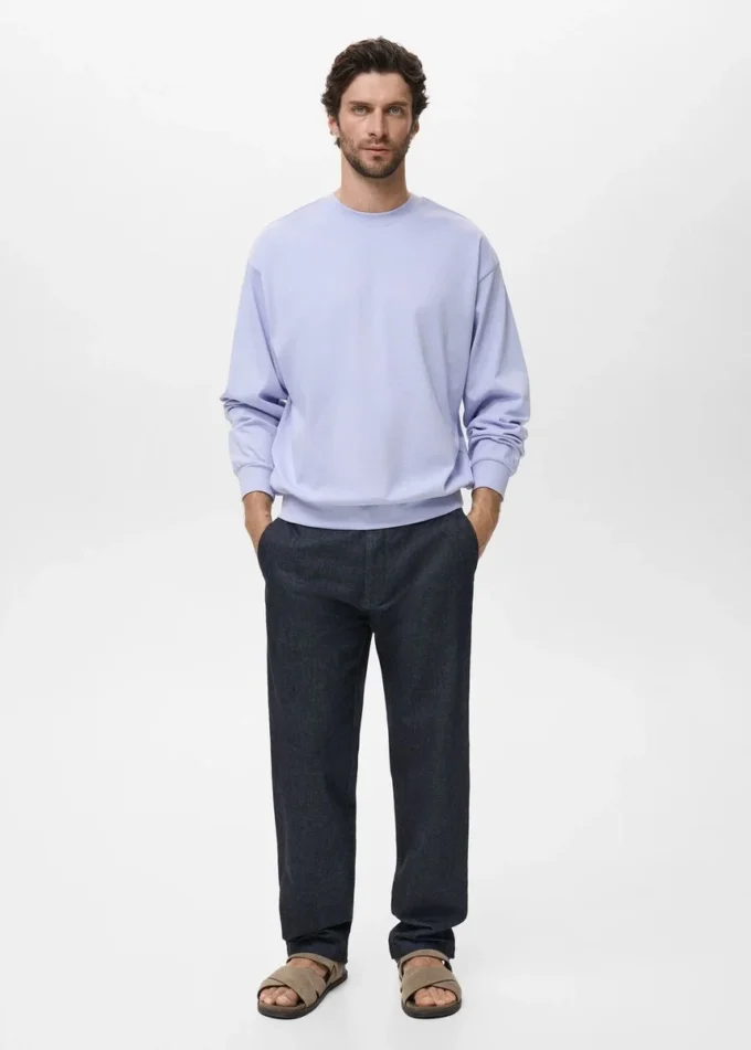 Sweat-shirt ample 100 % coton Sweat-shirt ample 100 % coton