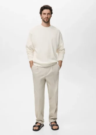 Sweat-shirt ample 100 % coton