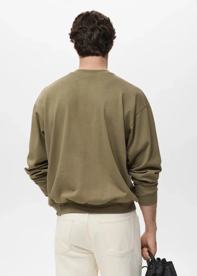 Sweat-shirt ample 100 % coton Sweat-shirt ample 100 % coton