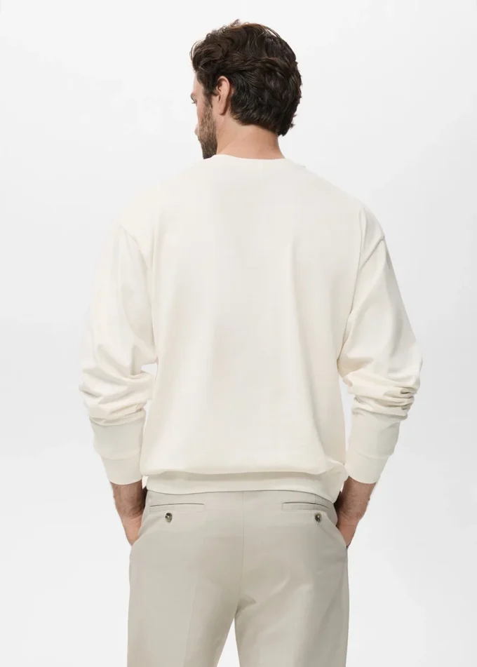 Sweat-shirt ample 100 % coton Sweat-shirt ample 100 % coton