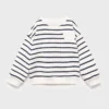 Sweat-shirt avec cœur brodé