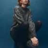 Sweat-shirt avec détails en cristaux