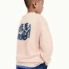 Sweat-shirt avec texte en relief Sweat-shirt avec texte en relief