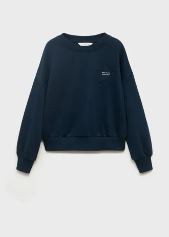 Sweat-shirt avec étoile brodée Sweat-shirt avec étoile brodée