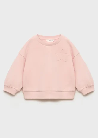 Sweat-shirt avec étoile brodée Sweat-shirt avec étoile brodée
