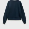 Sweat-shirt avec étoile brodée