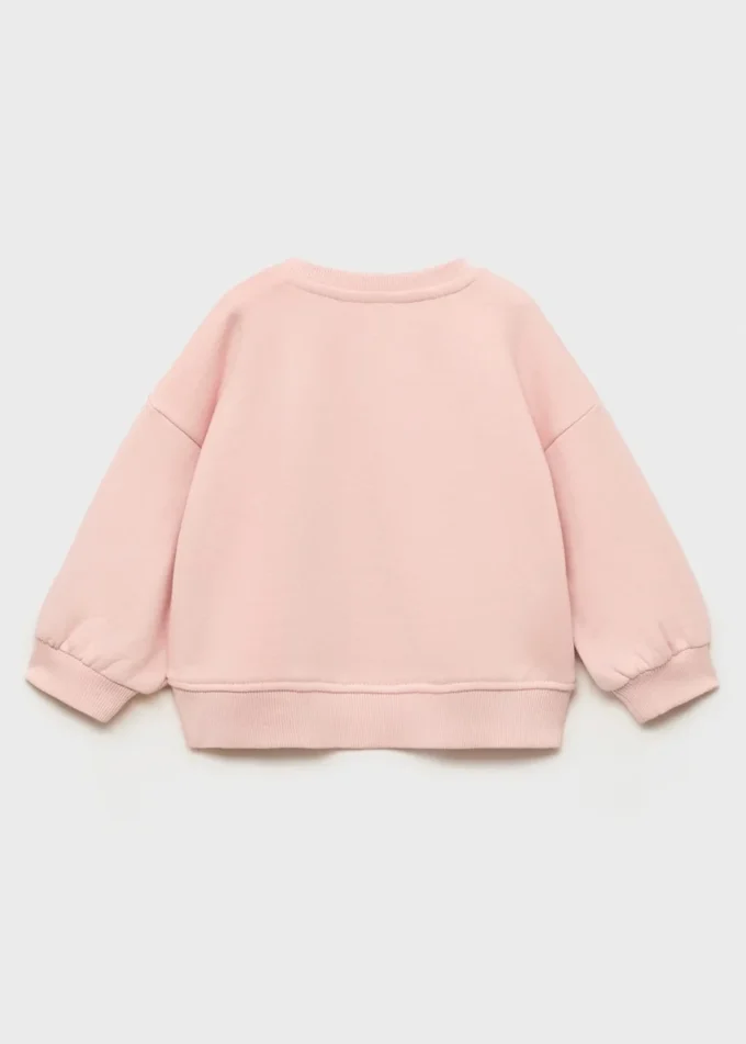 Sweat-shirt avec étoile brodée