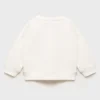 Sweat-shirt avec étoile brodée