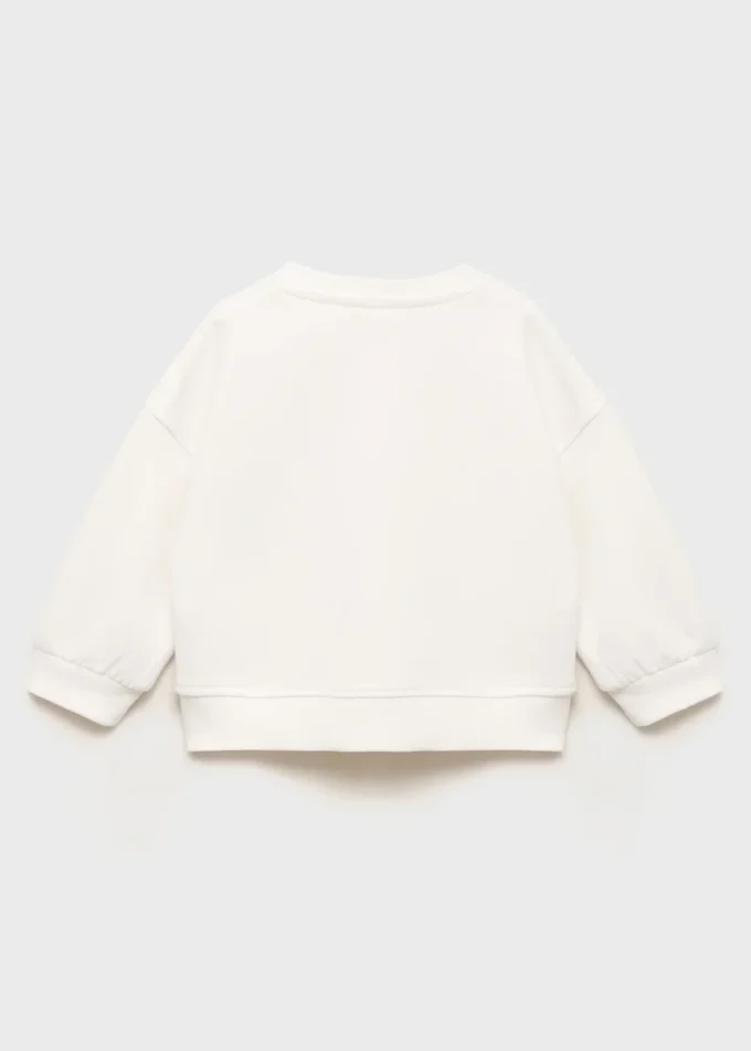 Sweat-shirt avec étoile brodée