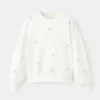Sweat-shirt avec étoiles en strass Sweat-shirt avec étoiles en strass